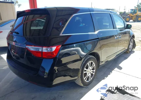 2011 Honda Odyssey Ex-L z USA, uszkodzony, nr VIN 5FNRL5H62BB090339